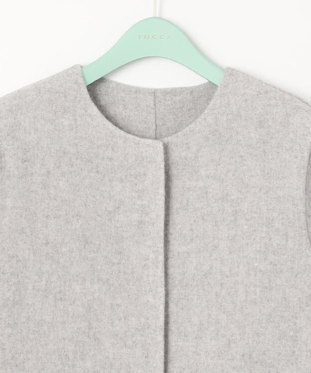 TOCCA MELLOW LIGHT コート ライトグレー系