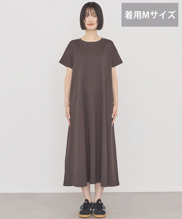 AMERICAN HOLIC 【選べる丈】フレアワンピース Black