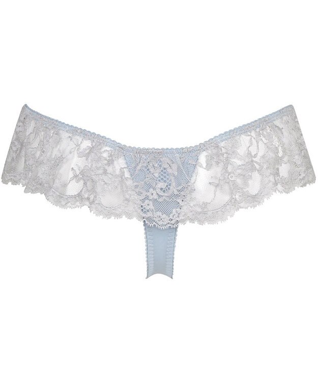 WACOAL Ｔバック ショーツ 【ハグするブラ】 BRB498とペア はきこみ丈あさめ ソング レディース PRA498 /ワコール ブルー