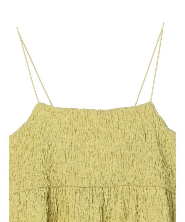 Green Parks カットＪＱキャミソール Light Green