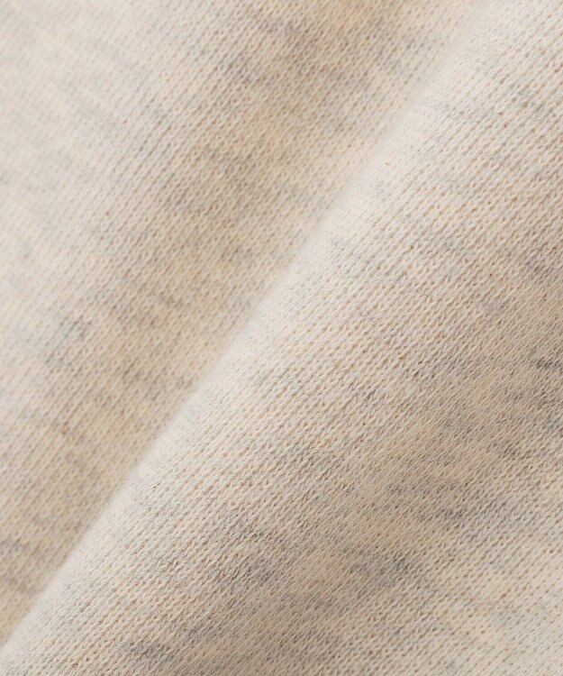 earth music&ecology レースレイヤード風スウェットパンツ Oatmeal