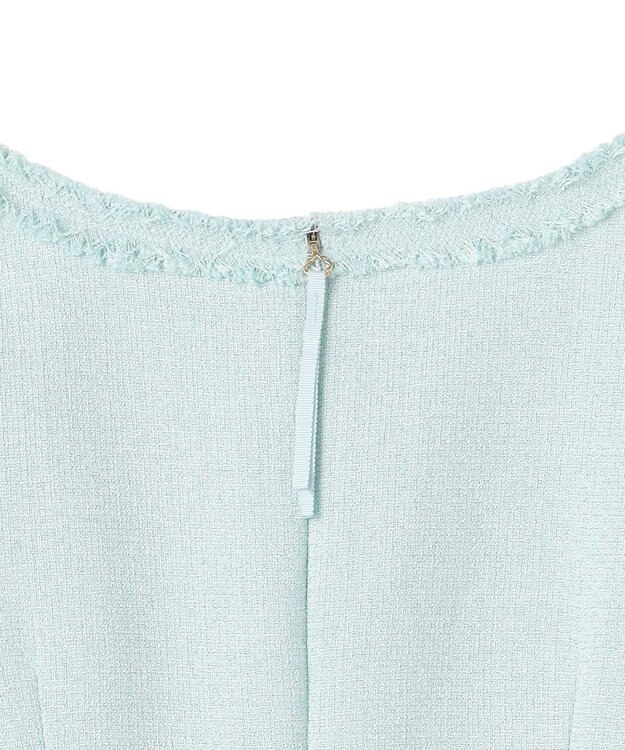TOCCA FROST MIST TWEED ドレス スカイブルー系5