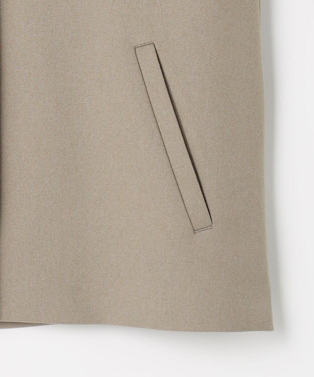 J.PRESS LADIES S 【WEB限定カラーあり】ツムギートflannel ノーカラー ジャケット ベージュ系