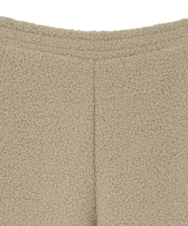 CRAFT STANDARD BOUTIQUE ブークレ風カットソーパンツ Beige