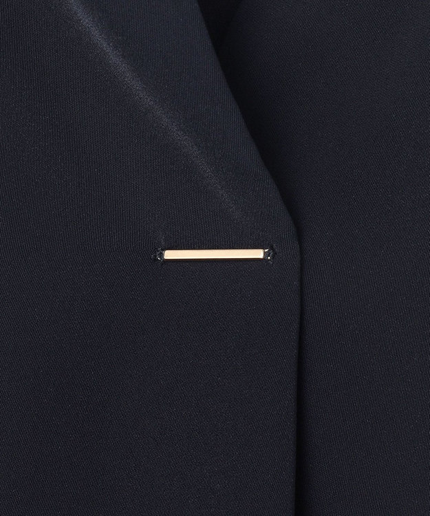 ANY SIS L 【接触冷感・吸水速乾・UVカット】サラキレイ スキッパー ブラウス ネイビー