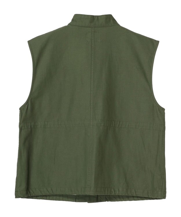 AMERICAN HOLIC ミリタリーアウトポケットベスト Khaki