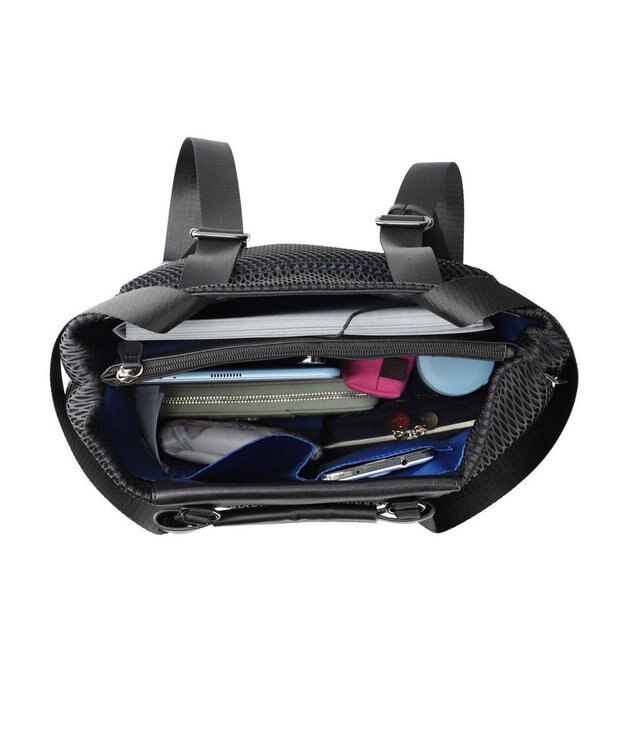 ROOTOTE 1157【トート＆リュック】LT.セオルー.ビジィ.タウニー-A 01：ブラック