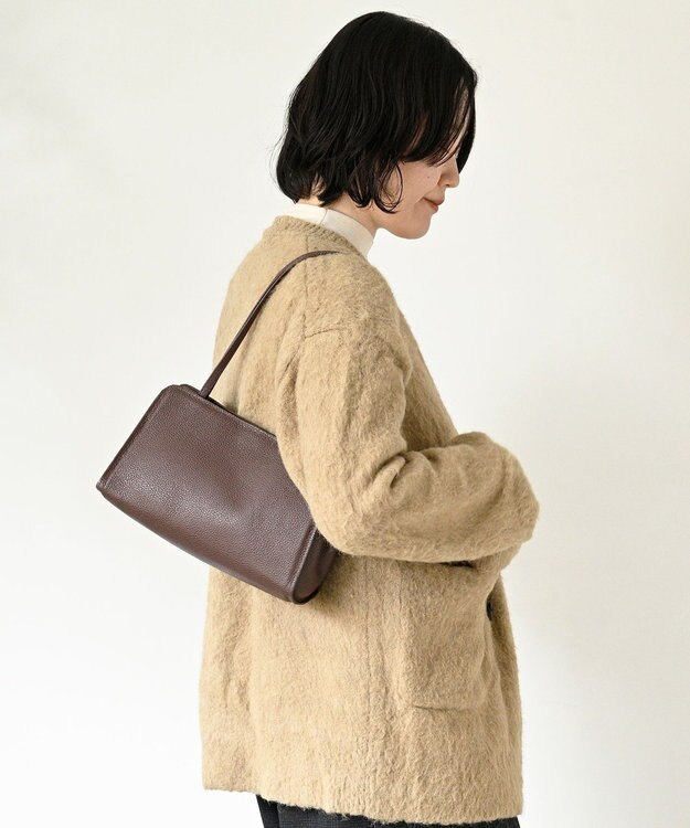 MORROW by thank 【石岡真実コラボ】NOAH ショルダーバッグ ダークブラウン