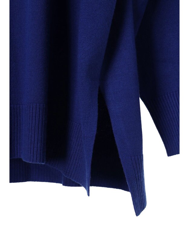 Green Parks もちやわ　モックネックプルオーバー Blue