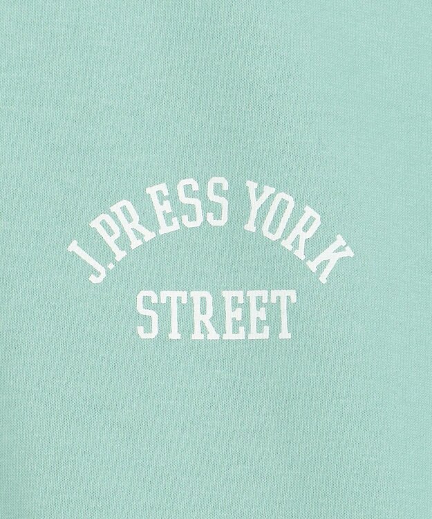 J.PRESS YORK STREET 【UNISEX】バックプリントTシャツ ピーコックグリーン系