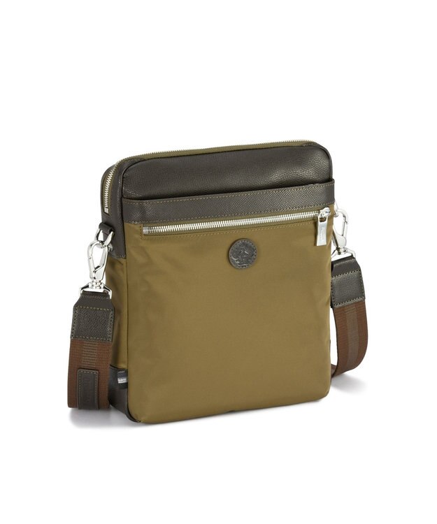 ACE BAGS & LUGGAGE Orobianco ソロペルテ ショルダーバッグ  5L 570g  92953 オロビアンコ カーキ