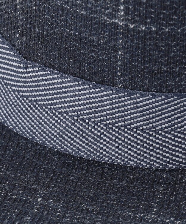 JOSEPH ABBOUD 【LANIFICIO ROMA】オーバープリントジャージ  ハット ネイビー系4