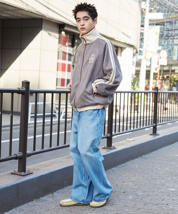 フェイクスウェードライントラックジャケット / WEGO | ファッション