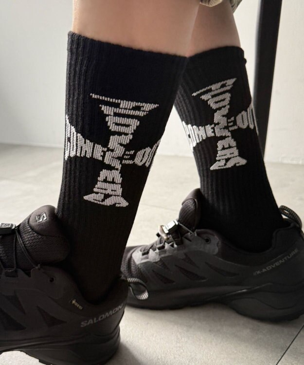 WEGO ロゴデザインソックス（R） 柄28