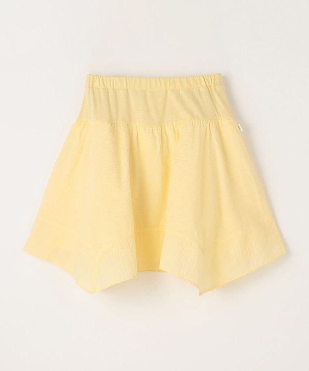 組曲 KIDS 【150-160㎝】イレギュラーヘム キュロット ライトイエロー系