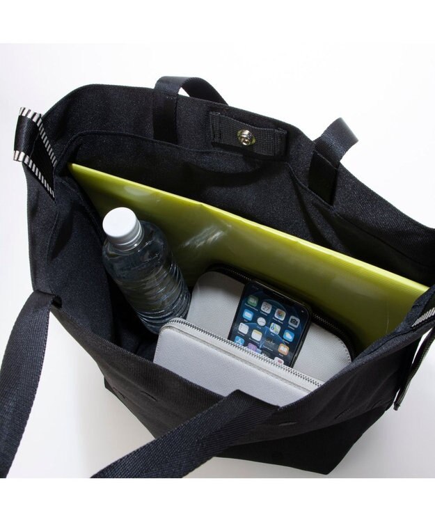 UNBILLION カシュカシュ cachecache / ドット刺繍ナイロン2wayショルダー ブラック