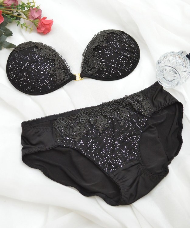 BRADELIS New York 【NuBra】セレン ショーツ デザインヌーブラ ブラック