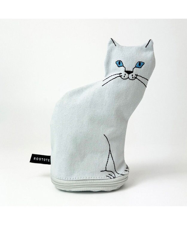 ROOTOTE 1117【ネコポーチ】EU.ウイズルー.オスワリネコ-A 02：ハイ