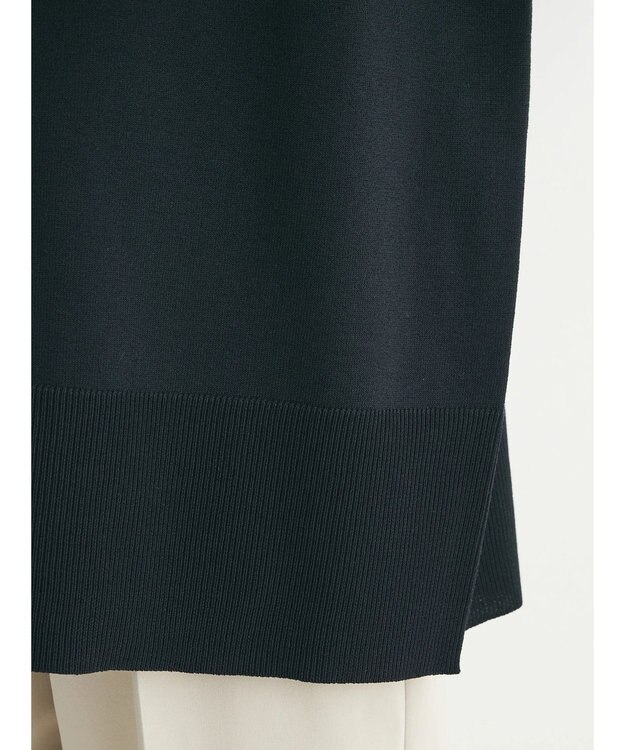 Green Parks 洗える　アソートミドル丈カーディガン Black