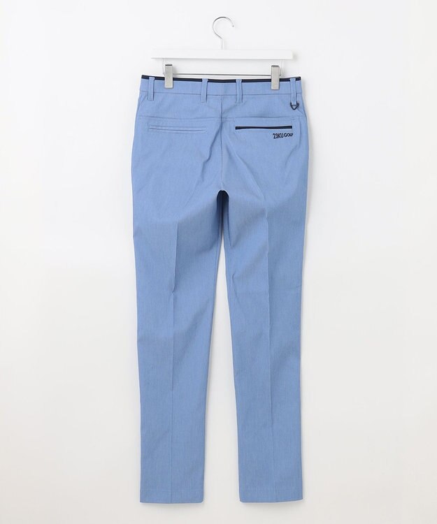 23区GOLF 長く愛される定番！【MEN】ハイパワーストレッチ ベーシックパンツ 春夏は爽やかに サックスブルー系