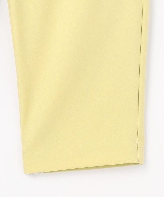 ANY 【ウエストゴム】イージーケアライトストレッチテーパードパンツ イエロー