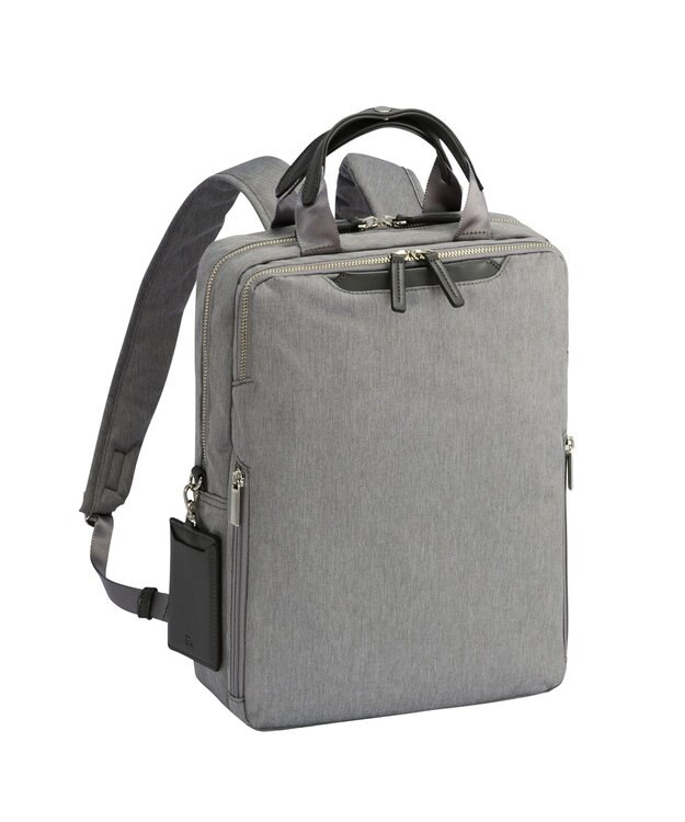 ACE BAGS & LUGGAGE ace. フィッテムヘザー ビジネスリュック  A4サイズ 13.3インチPC収納 20111 エース グレー