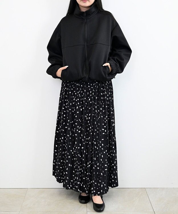 FORFORMO Stand Collar Jersey Blouson スタンドカラージャージーブルゾン ブラック