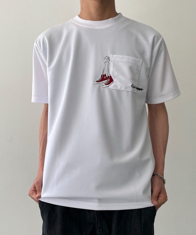 WEGO CONVERSEアムンゼンポケットＴ ホワイト