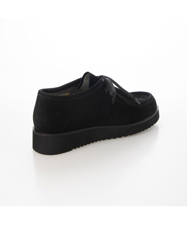 ing <ing>チロリアンシューズ ブラックヌバック