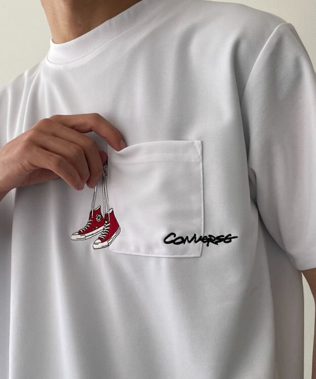 WEGO CONVERSEアムンゼンポケットＴ ホワイト