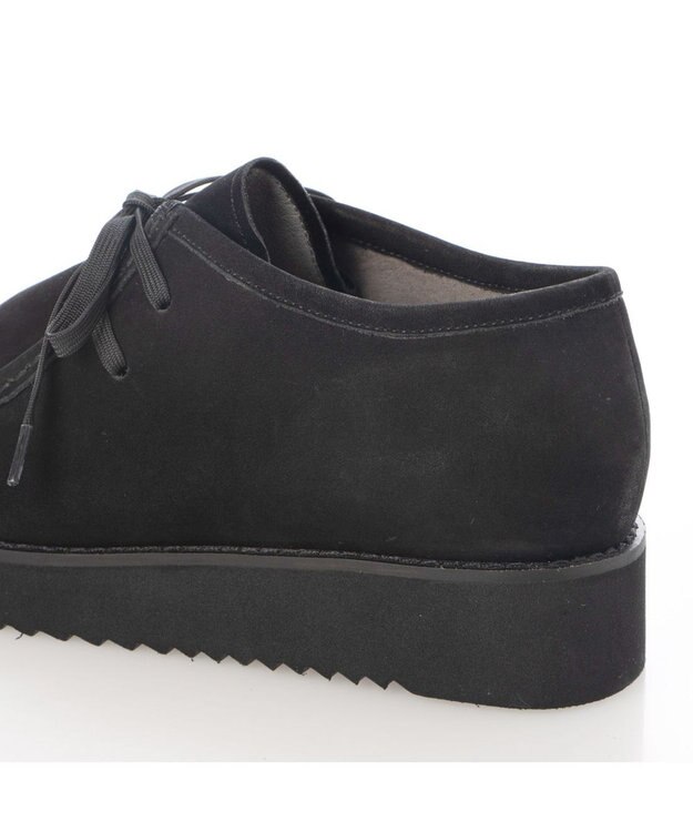 ing <ing>チロリアンシューズ ブラックヌバック