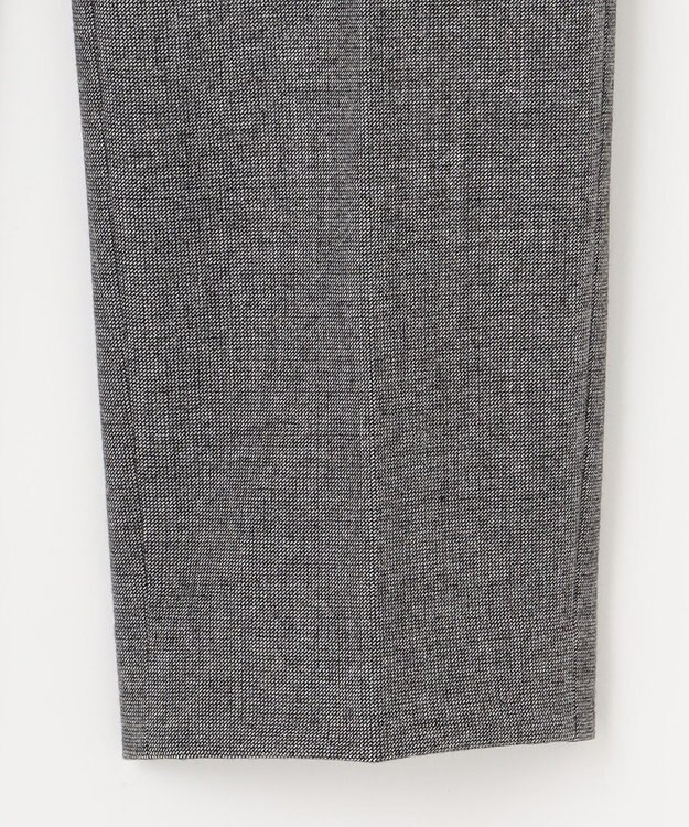 J.PRESS LADIES S 【洗える】チェルビック テーパード パンツ グレー系