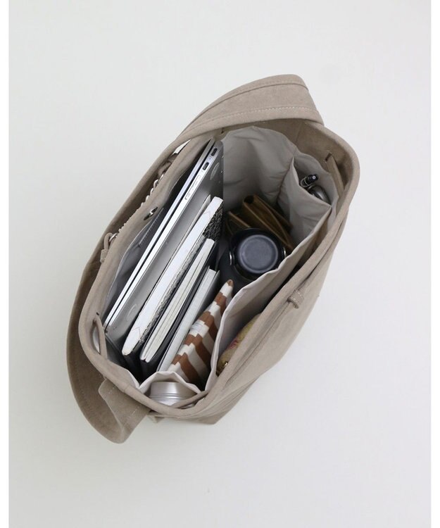 MORROW by thank 【A4サイズ収納可/軽量】SAILAS ワンショルダーバッグ L ベージュ