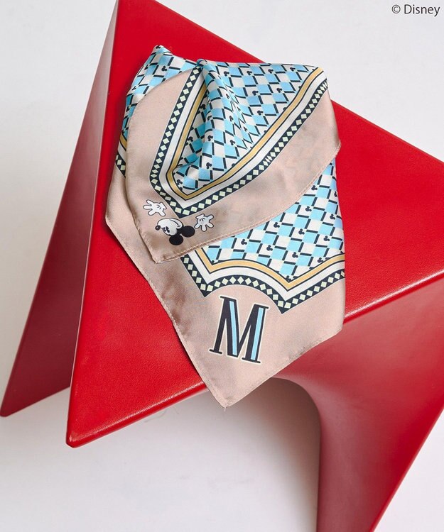 AMERICAN HOLIC 【Mickey&Friends】アソート柄スカーフ Beige