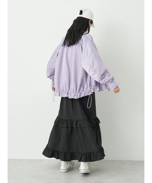 earth music&ecology シャーリングＭＡー１ Lavender