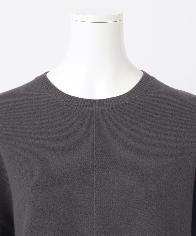 23区 S 【エステータ】エアリースパンウール プルオーバーニット スレートグレー系