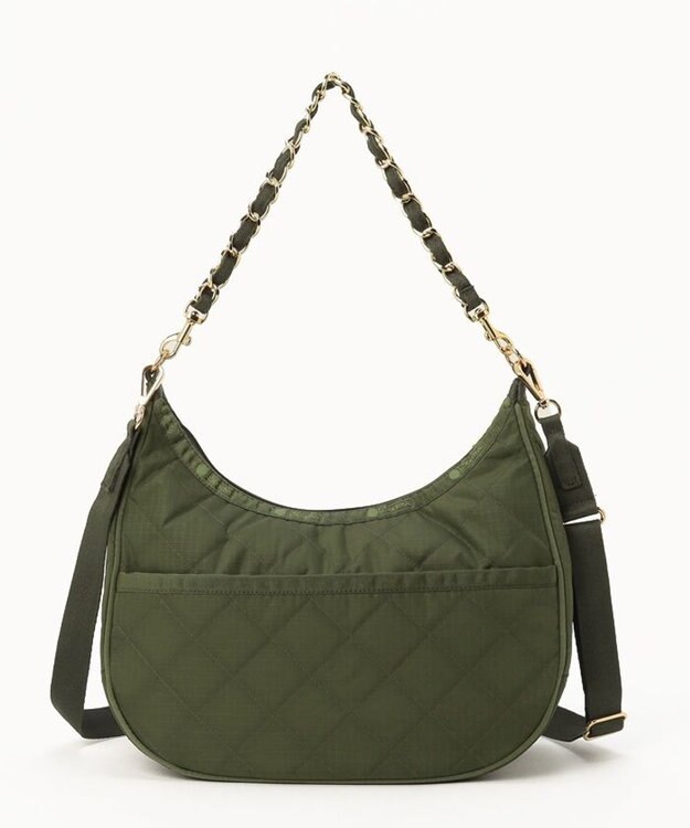 LeSportsac CHAIN N/S CONV HOBO/ダークオリーブチェーンキルト ダークオリーブチェーンキルト