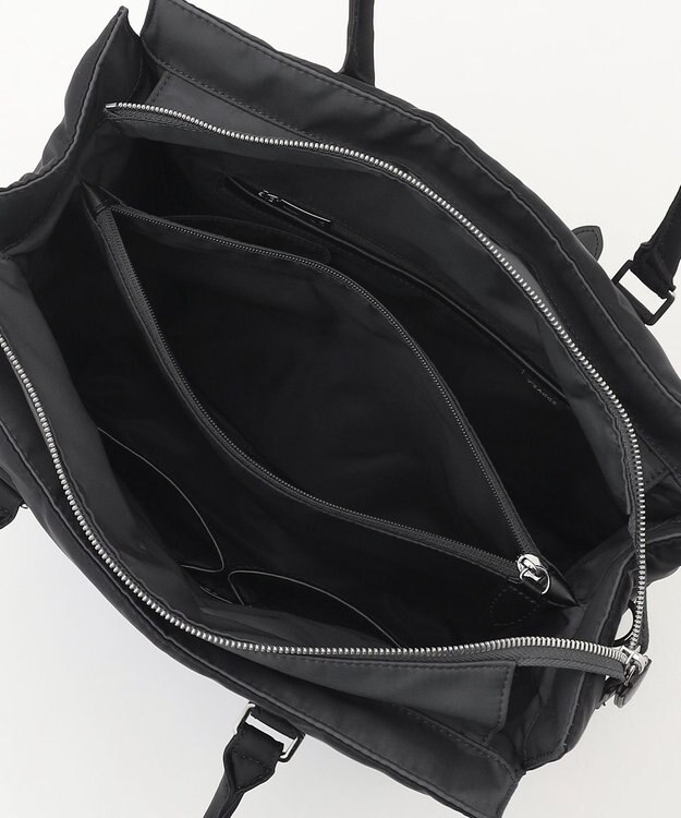 Y'SACCS 【ムック本掲載】ツイルナイロン　スクエアトート　Mサイズ ブラック