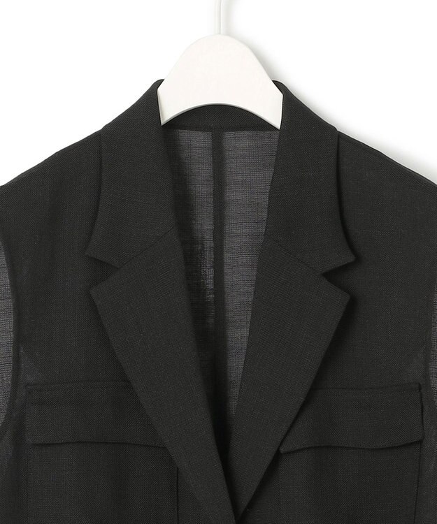 ICB 【一部カラーのみ接触冷感・洗える】UnleashLite ジレ ブラック系