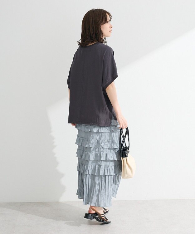 Green Parks Ｔブラウスドルマンスリーブプルオーバー Dark Gray