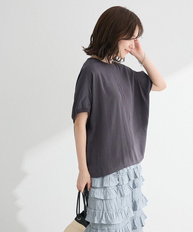 Green Parks Ｔブラウスドルマンスリーブプルオーバー Dark Gray