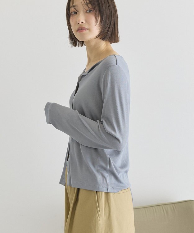 AMERICAN HOLIC 【2点セット】カーディガン+タンクトップ Gray