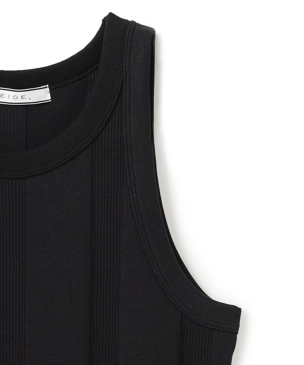 BEIGE， CYRILLE / リブタンク Black