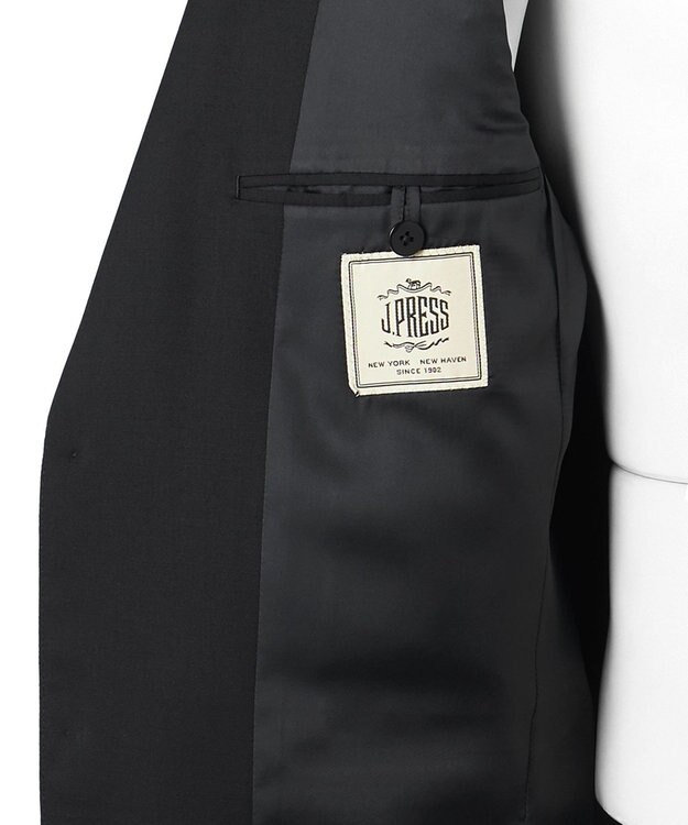 J.PRESS MEN 【WEB・一部店舗限定】プレーン スーツ / 総裏 ブラック系