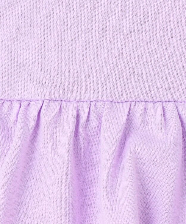 UNFILO 【110-150cm】アソート デザインTシャツ パープル[ティアード]