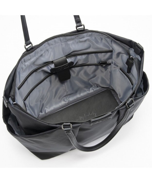 ACE BAGS & LUGGAGE W&.Day/Night スック トートバッグ A4 13.3インチPC 15184 ダブルアンドデイナイト ブラック