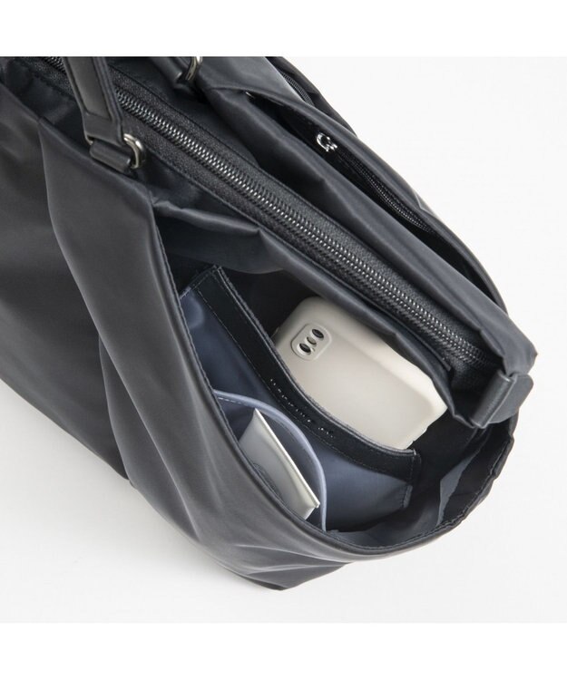 ACE BAGS & LUGGAGE W&.Day/Night スック トートバッグ A4 13.3インチPC 15184 ダブルアンドデイナイト ブラック