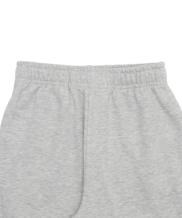 WEGO 【SCHOOLITEM/ウエストゴム】イージーストレートスウェットパンツ 杢グレー