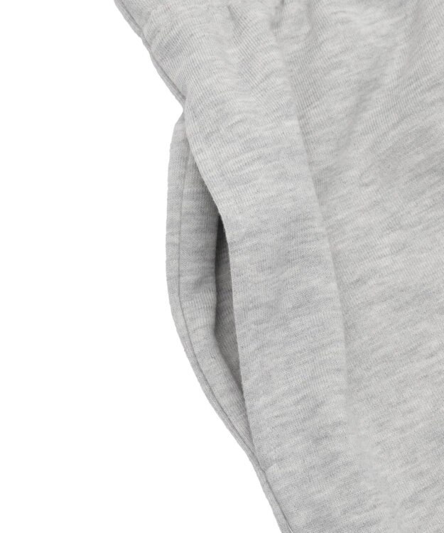 WEGO 【SCHOOLITEM/ウエストゴム】イージーストレートスウェットパンツ 杢グレー