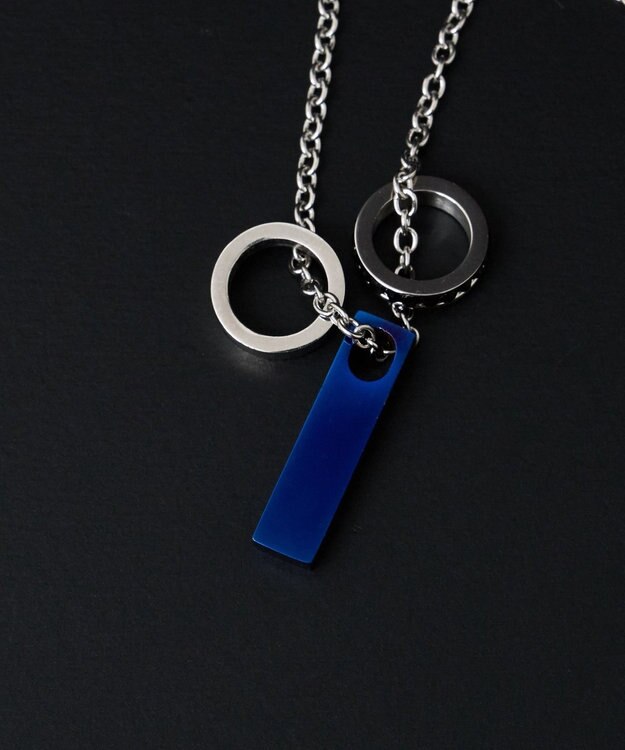 WEGO Mモチーフミックスネックレス 柄2